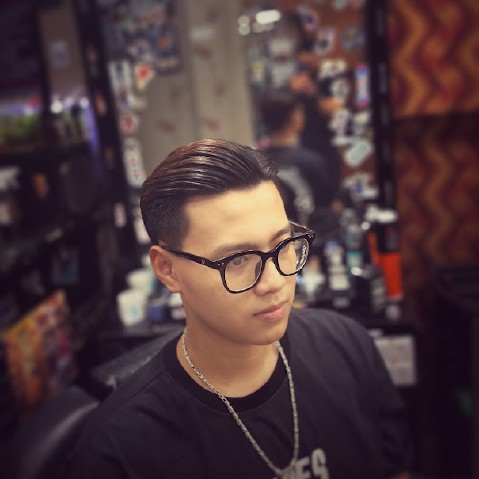 Tiệm cắt tóc nam đẹp chuyên short quiff chuẩn trend