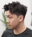 Tóc Ivy League cho mặt tròn có hợp không?