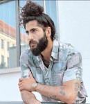 Man bun kết hợp beard style đẹp chuẩn quý ông