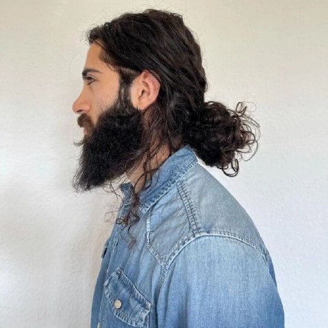 Tóc man bun Hàn Quốc đẹp trẻ trung phong cách hiện đại