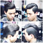 Pompadour cho tóc mỏng giúp tóc trông dày hơn