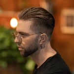 Tóc slick back cho mặt tròn có hợp không?