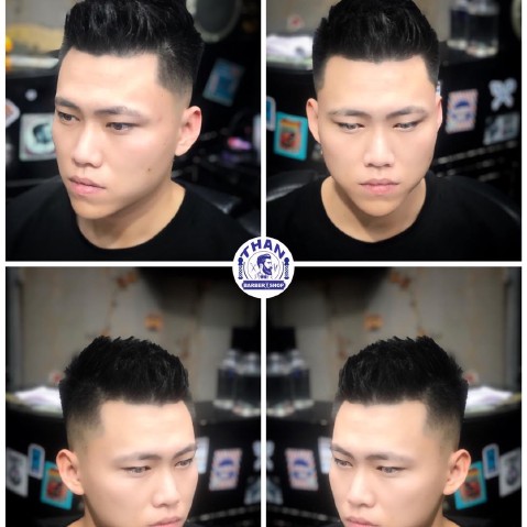 Tóc spiky cho mặt tròn có hợp không?