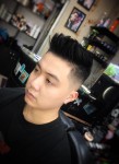 Spiky high fade cá tính mạnh mẽ dành cho nam