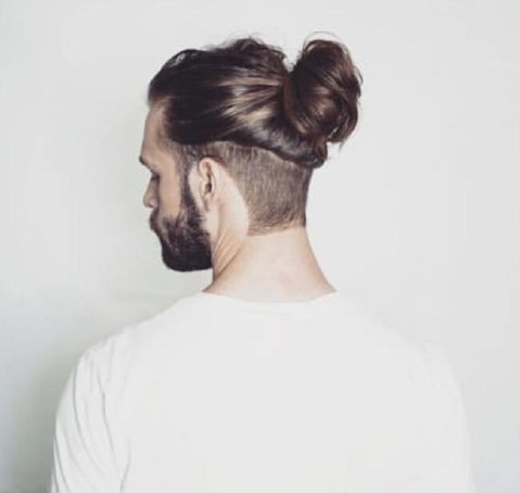 Tóc top knot Hàn Quốc đẹp trẻ trung phong cách hiện đại