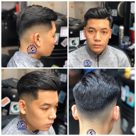 Undercut fade đẹp hiện đại chuẩn barber style